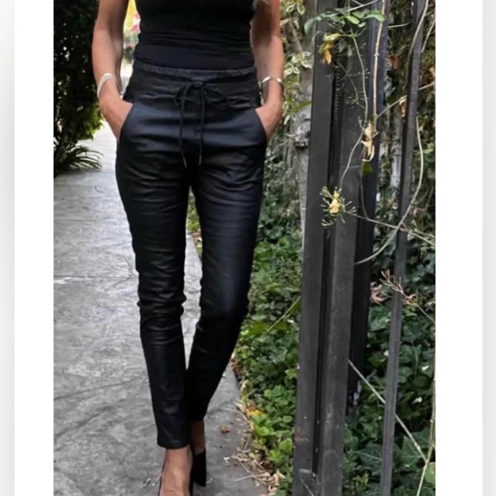 Flog Faux Leather Black